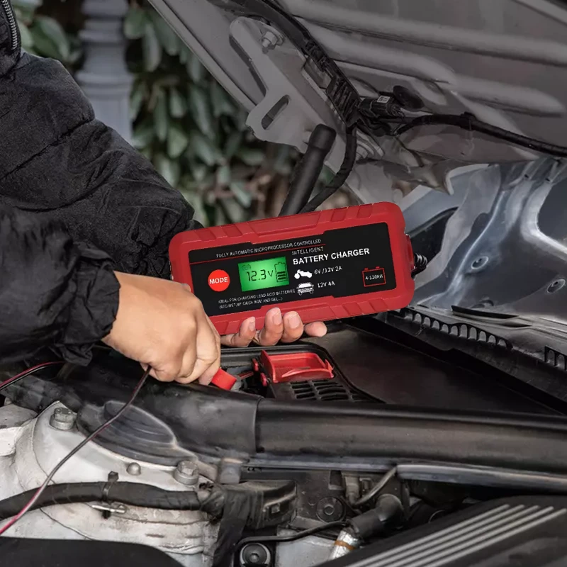 कार ब्याट्री चार्जर