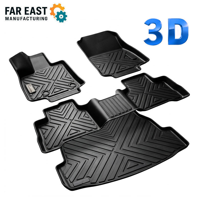 3D TPE कार फ्लोर मैट